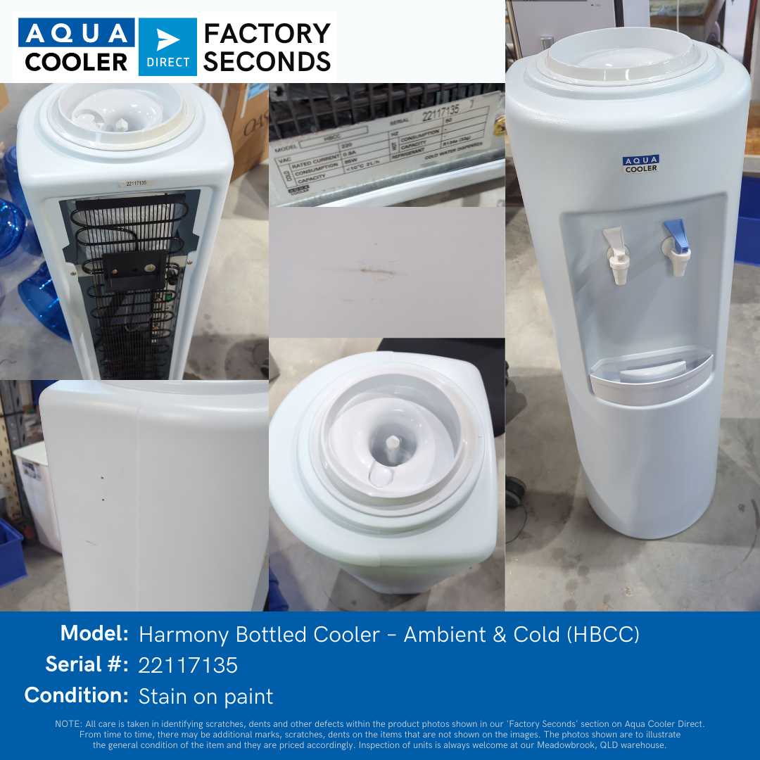 Factory Second - Harmony Bottled Water Cooler