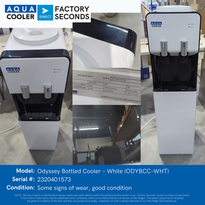 Factory Seconds - Odyssey Bottled Water Cooler (White)
