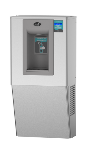 Surface-Mounted Bottle Public water filling station