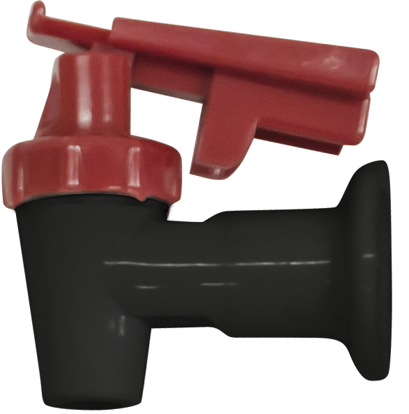 Replacement Water Tap Black & Red