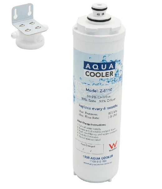 Aqua Cooler Z8110 Filter Kit with Head Unit and Aqua Water Filter