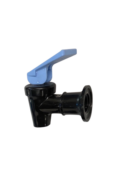 Water Cooler Tap - Blue Lever/Black Body